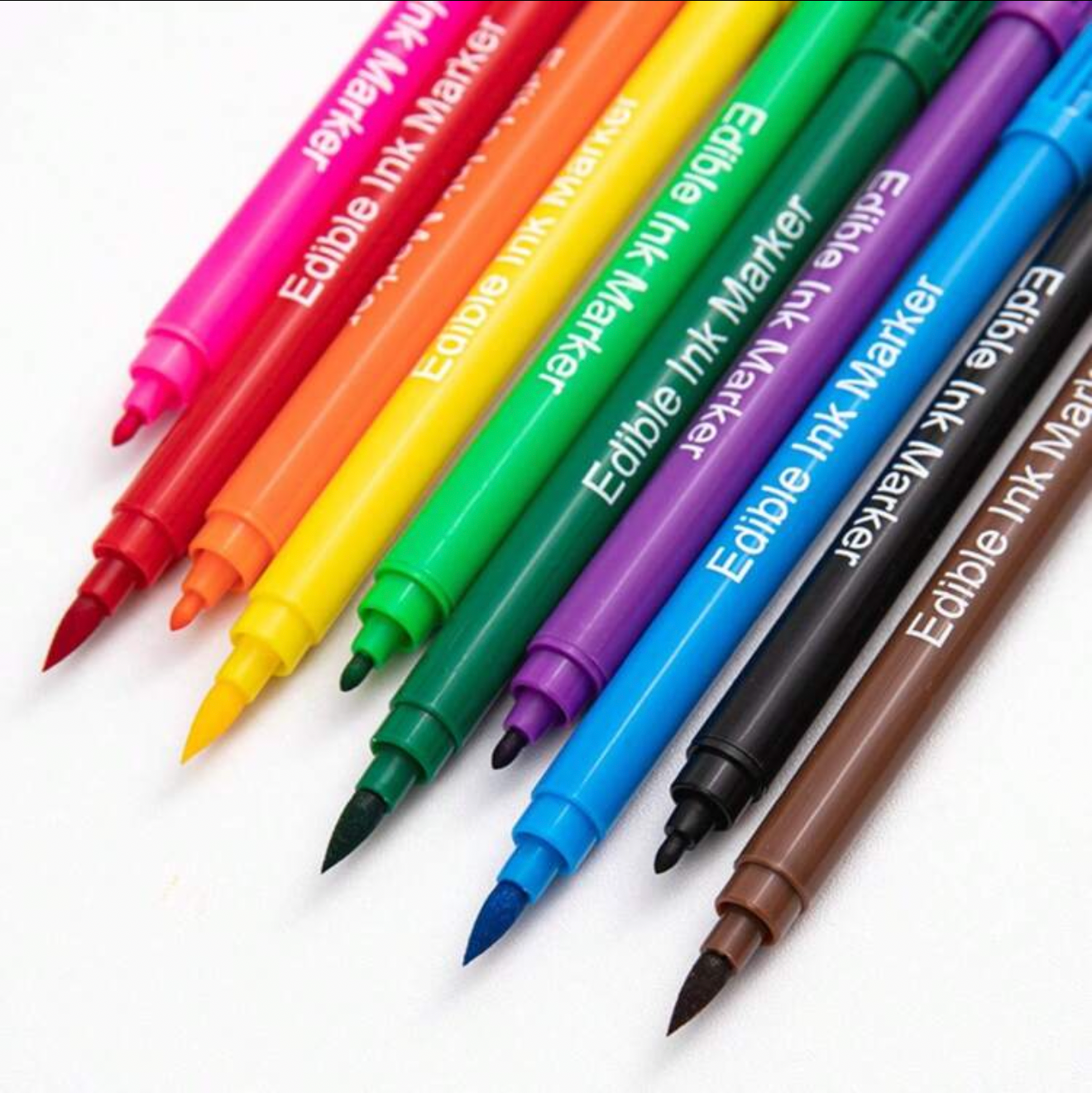 Set of Edible Markers, 8 Pieces