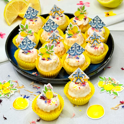 Edible wafer paper designs set Baby Shark 31 pcs.