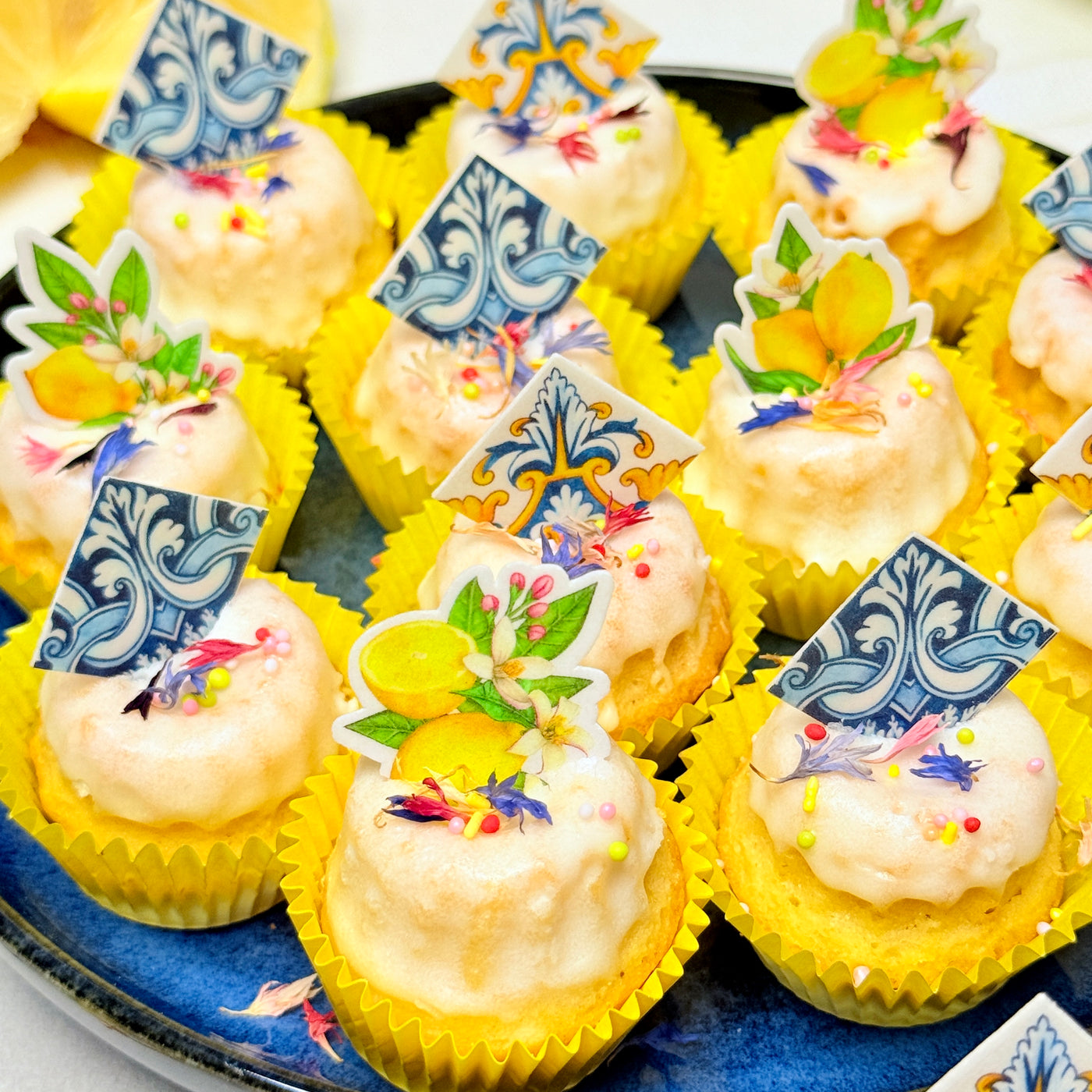 Edible wafer paper designs set Baby Shark 31 pcs.