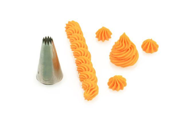 French Star Piping Tip 16 mm