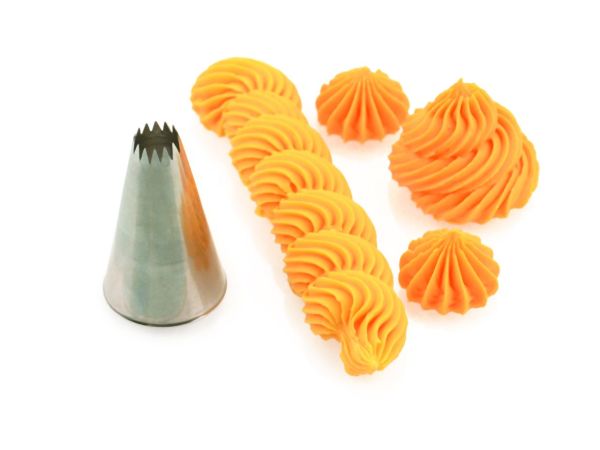 French Star Piping Tip 16 mm