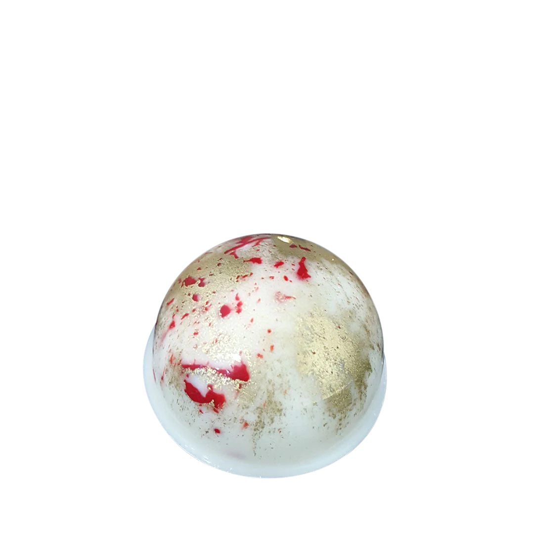 3-Part Chocolate Mold Spheres 4 cm