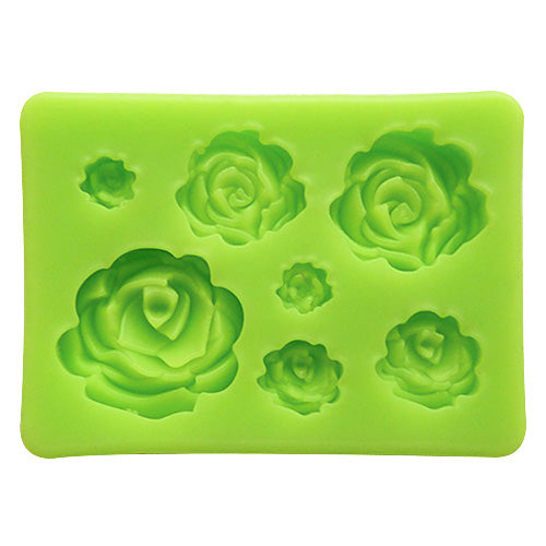 Silicone Mold 5 Roses