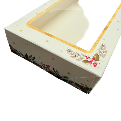 Christmas Box with Window Santa Claus