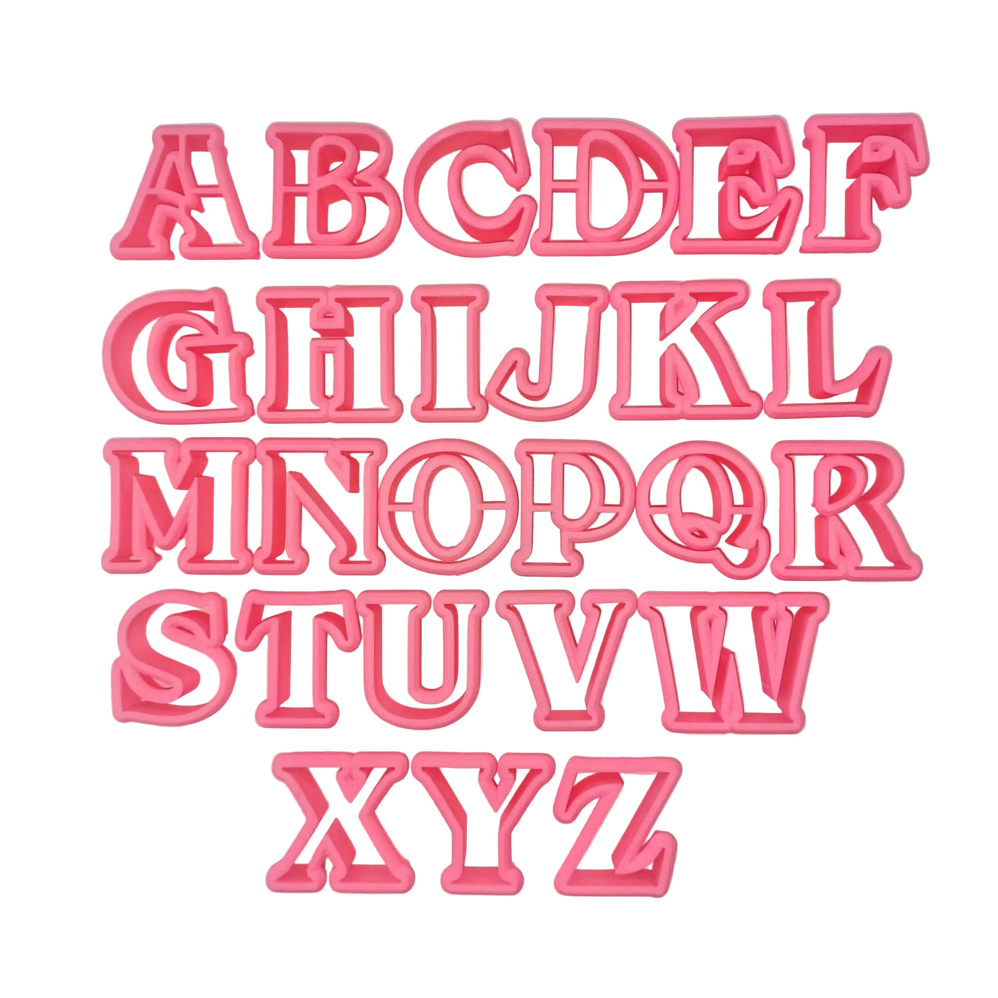 Set of Cutters Greek Alphabet 3