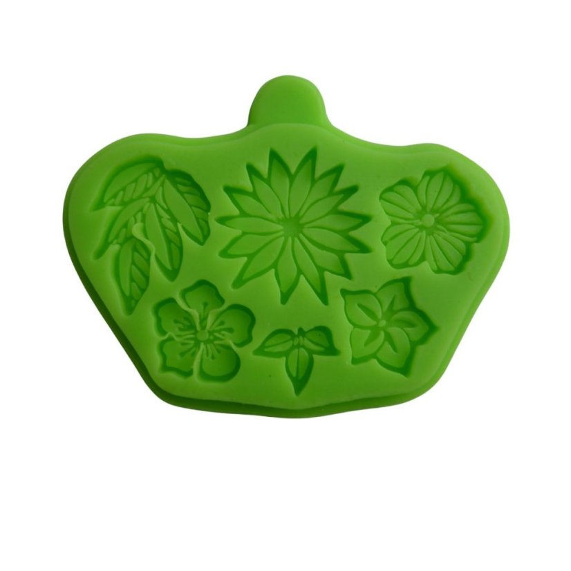 Silicone Mold Flowers Mix 1
