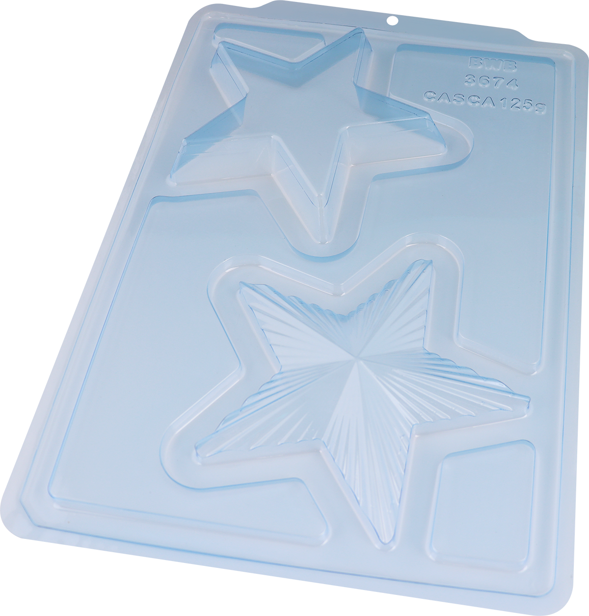 3-Part Chocolate Mold Star Box