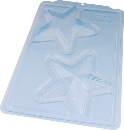 3-Part Chocolate Mold Star Box