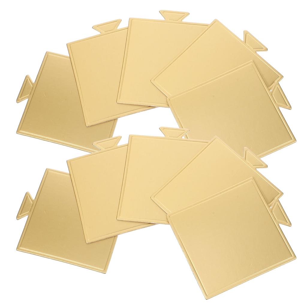 Gold Round Disc 9cm Thickness 2.5mm - 20 Pieces