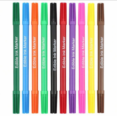 Set of Edible Markers, 8 Pieces