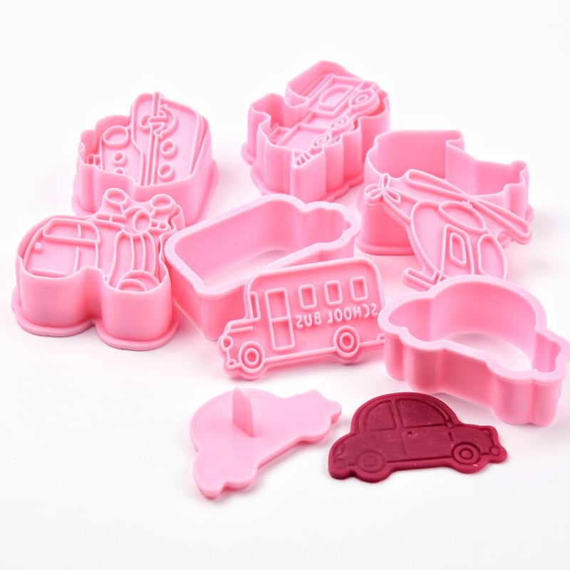 Cutters with Stamp "Vehicles" Set of 6 pcs.