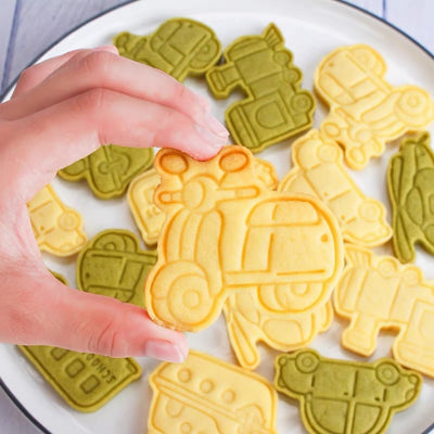 Cutters with Stamp "Vehicles" Set of 6 pcs.