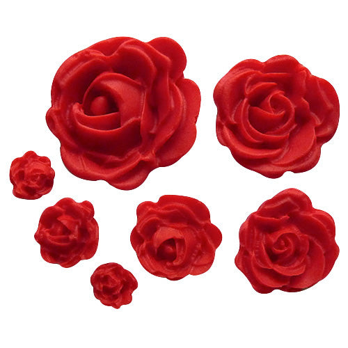 Silicone Mold 5 Roses