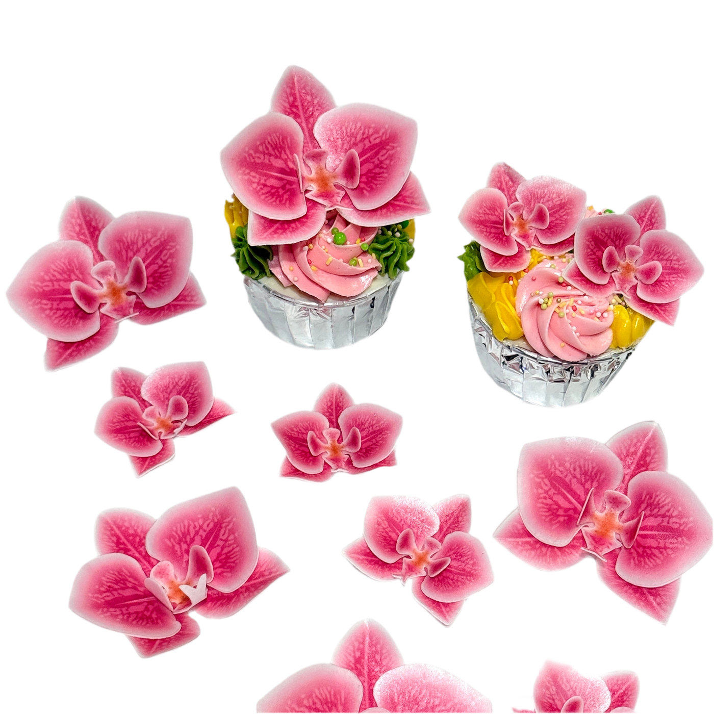 Edible wafer paper designs set Baby Shark 31 pcs.
