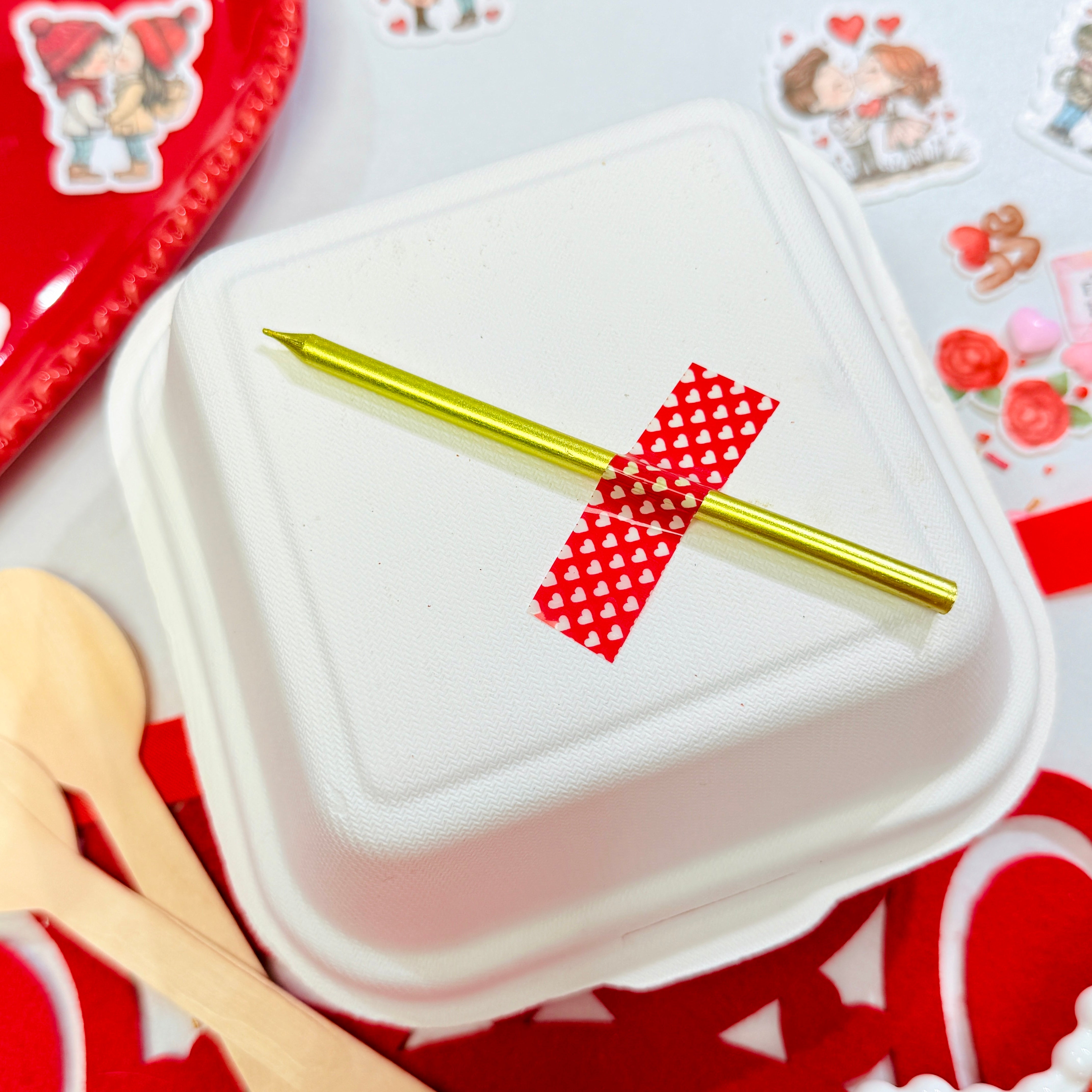 Christmas Box with Window Santa Claus