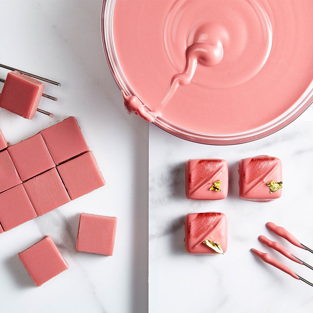 Σοκολάτα σε σταγόνες Ruby Callebaut RB2