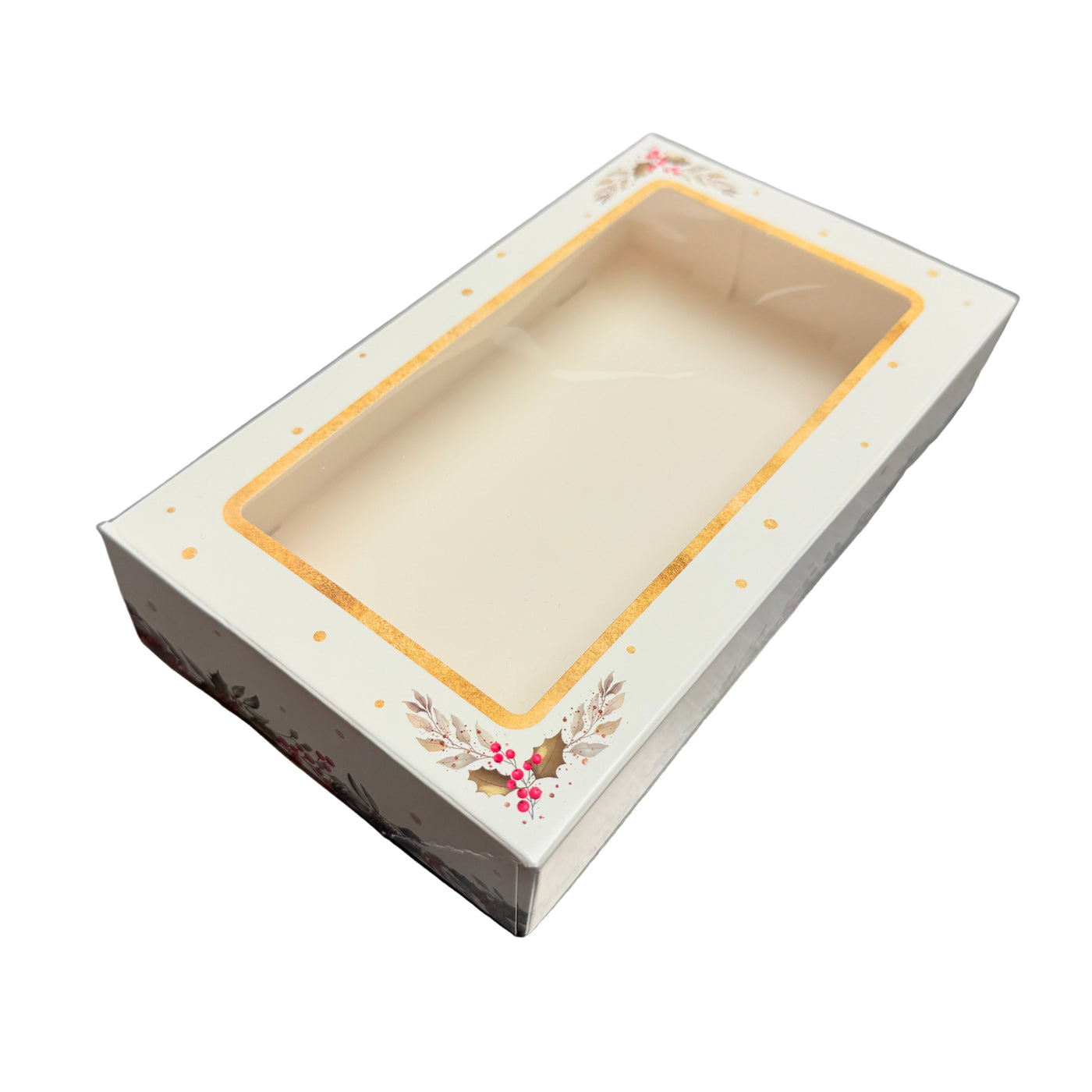 Christmas Box with Window Santa Claus