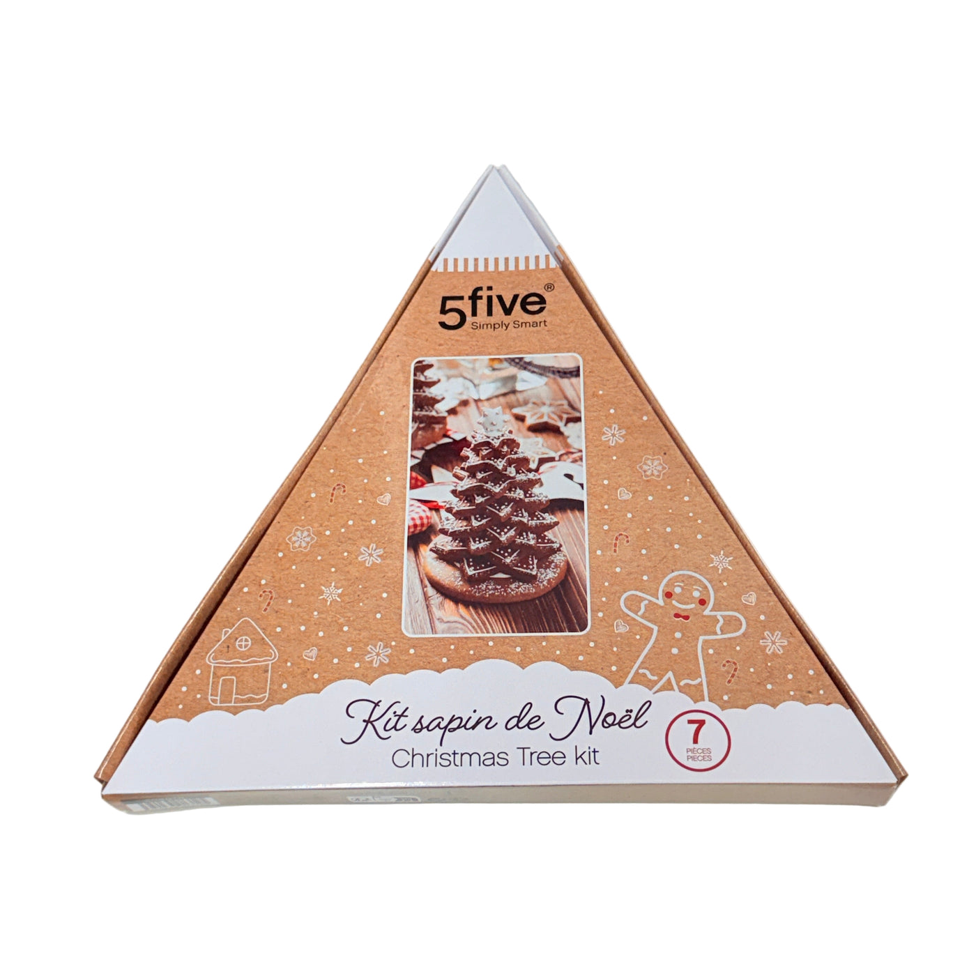 3D Tree Cookie Cutter Set