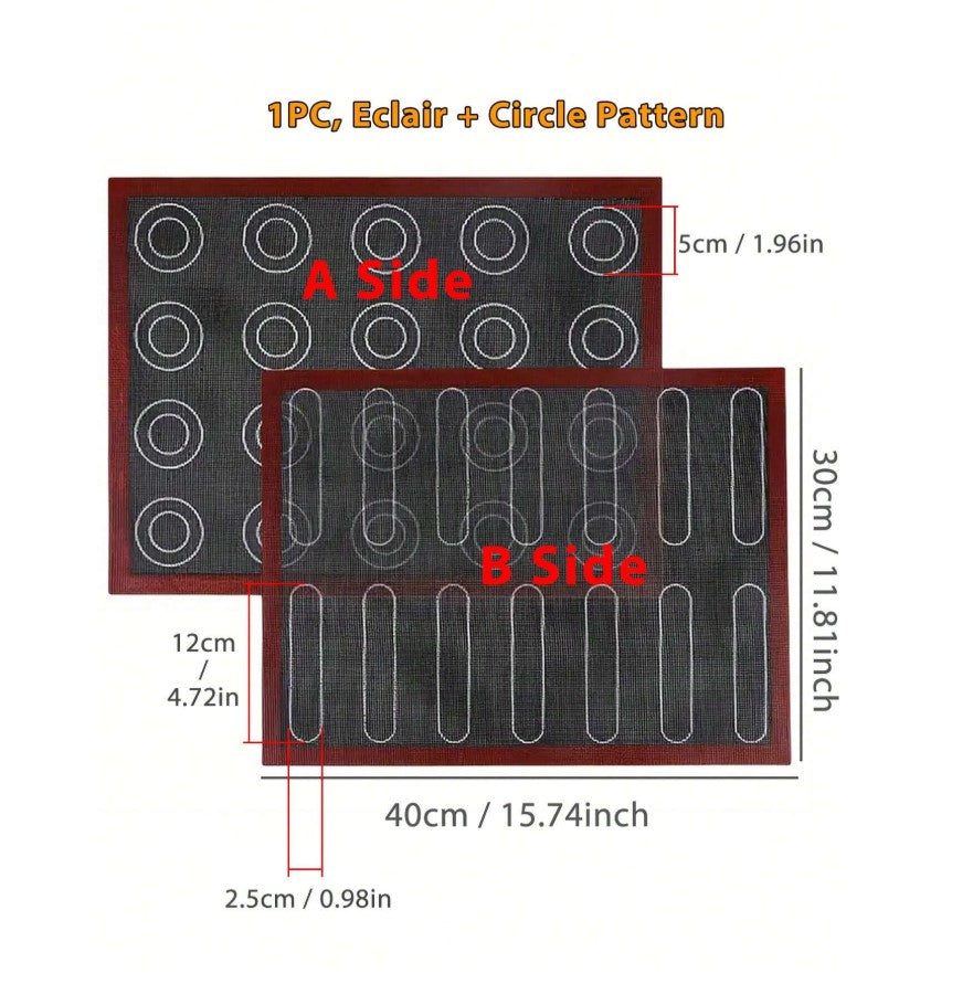 Non-stick Silicone Surface for Baking and Rolling Fondant
