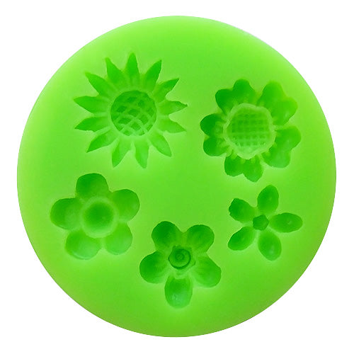Silicone Mold Flowers Mix 1