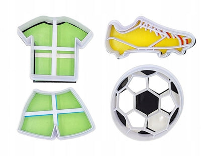 Football Cookie Cutters Set, 4 pcs.