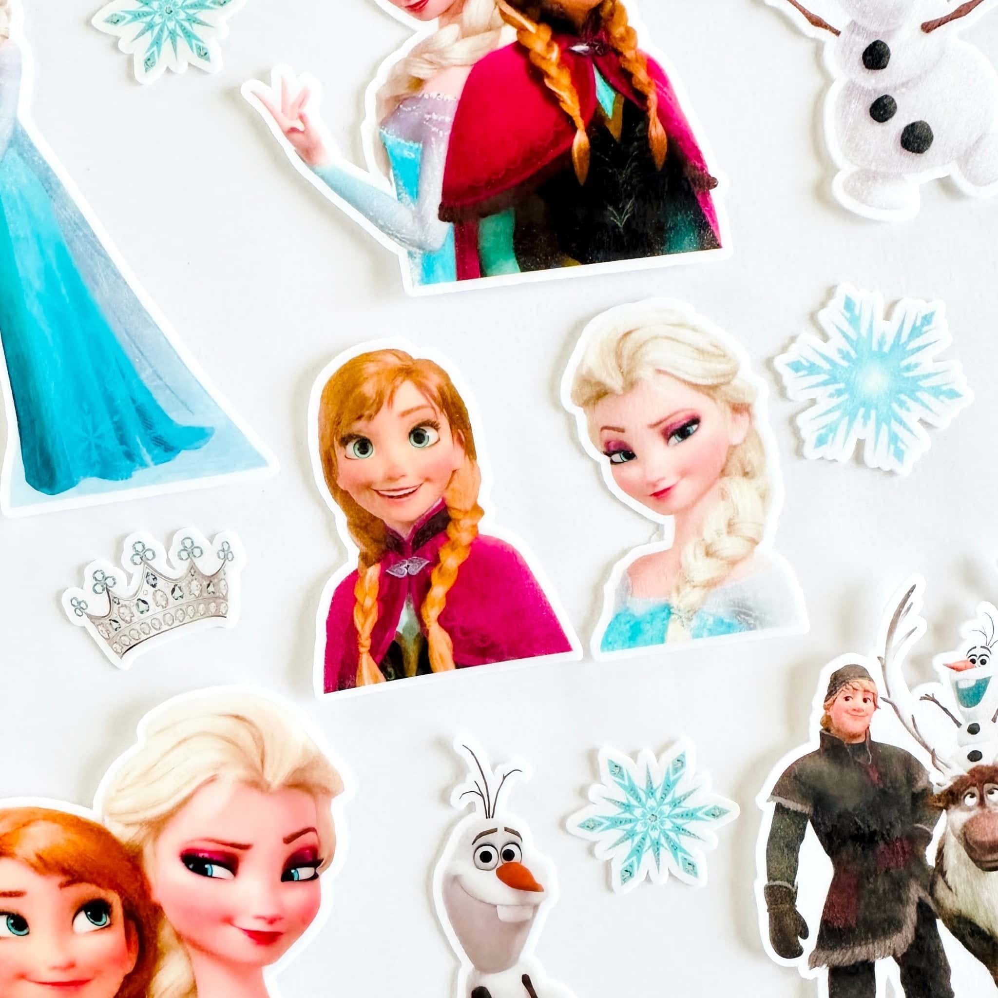 Βρώσιμα σχέδια σετ Frozen 17 τεμ. - Made by Lenka Sweet Dreams - Lenka Sweet Dreams