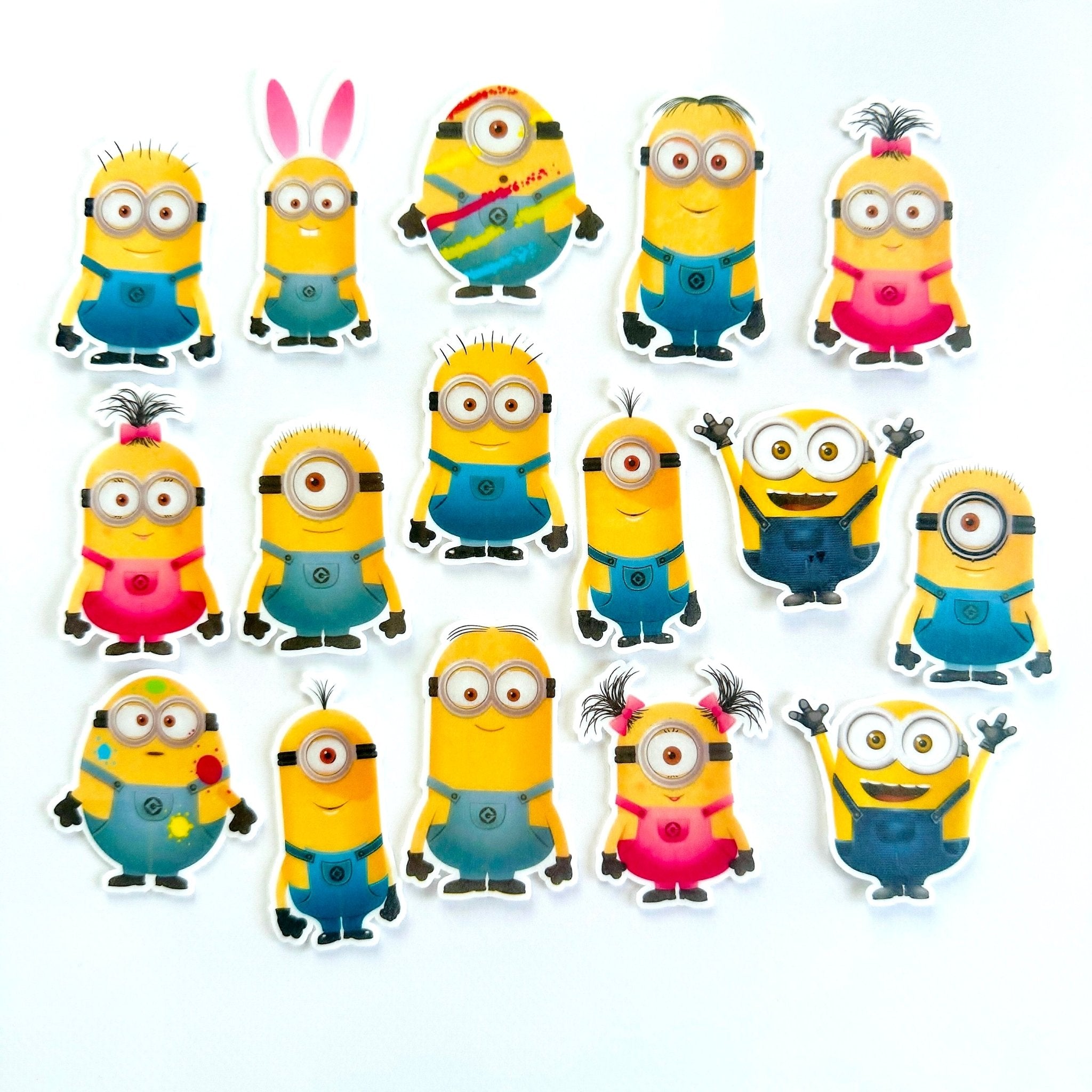 Βρώσιμα σχέδια σετ Minions 16 τεμ. - Made by Lenka Sweet Dreams - Lenka Sweet Dreams