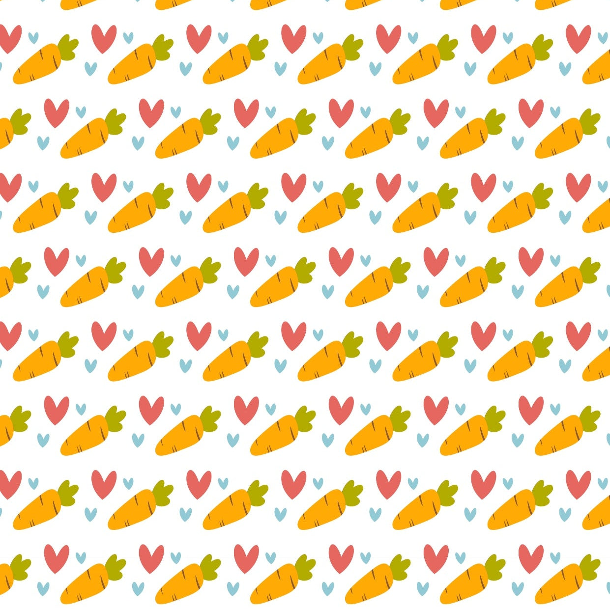 Printed sheet for meringues "Sweet carrots".