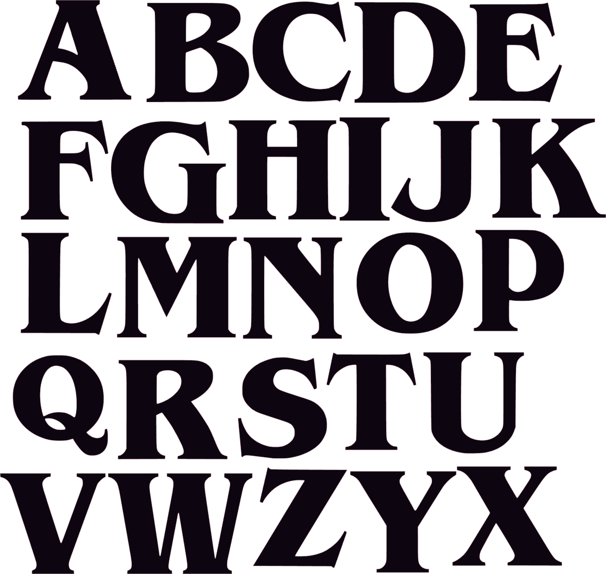 Set of Cutters Greek Alphabet 3