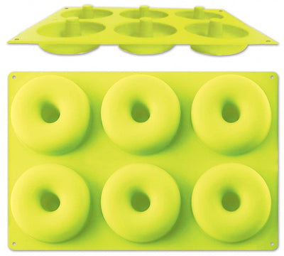 Φόρμα ψησίματος σιλικόνης για 6 donuts ή κουλούρια - Lenka Sweet Dreams - Lenka Sweet Dreams