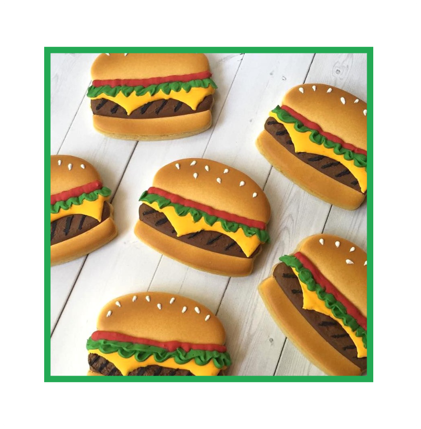 Hamburger Cookie Cutter