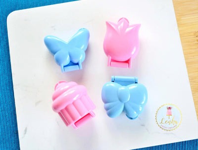 Καλούπια Cake Pops 2. (Σετ 4 τεμ) - Πεταλούδα, Τουλίπα, Cupcake, Φιόγκος - Lenka Sweet Dreams - Lenka Sweet Dreams