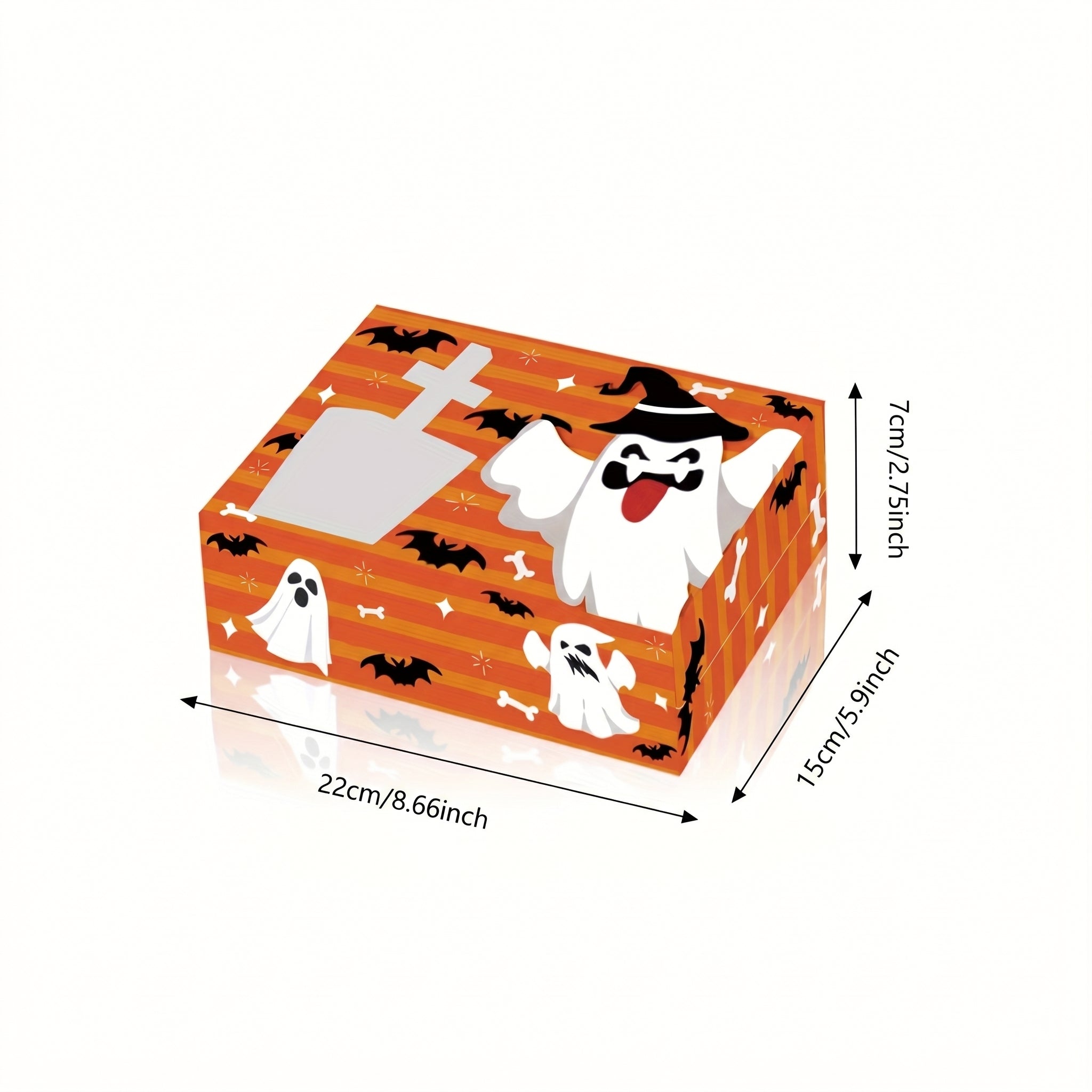 Christmas Box with Window Santa Claus