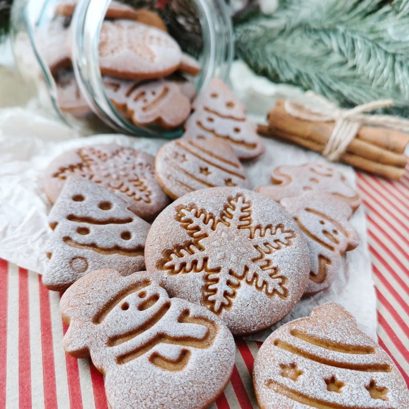 Κουπάτ με έμβολο χριστουγεννιάτικα σχέδια σετ 4 τεμ. - Lenka Sweet Dreams - Lenka Sweet Dreams