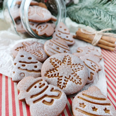 Κουπάτ με έμβολο χριστουγεννιάτικα σχέδια σετ 4 τεμ. - Lenka Sweet Dreams - Lenka Sweet Dreams