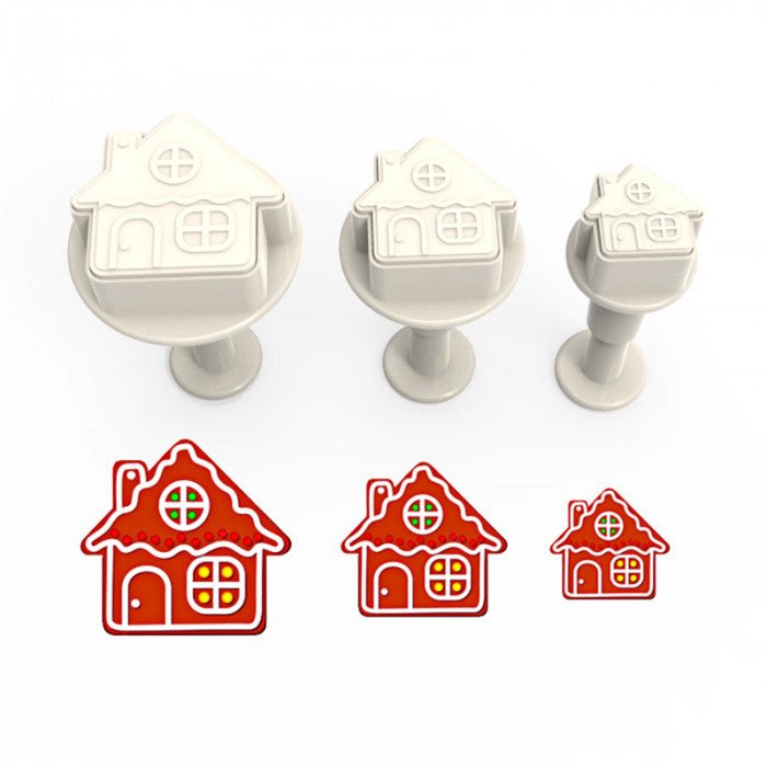 Κουπάτ με έμβολο Χριστουγεννιάτικο σπιτάκι σετ 3 τεμ. - Lenka Sweet Dreams - Lenka Sweet Dreams