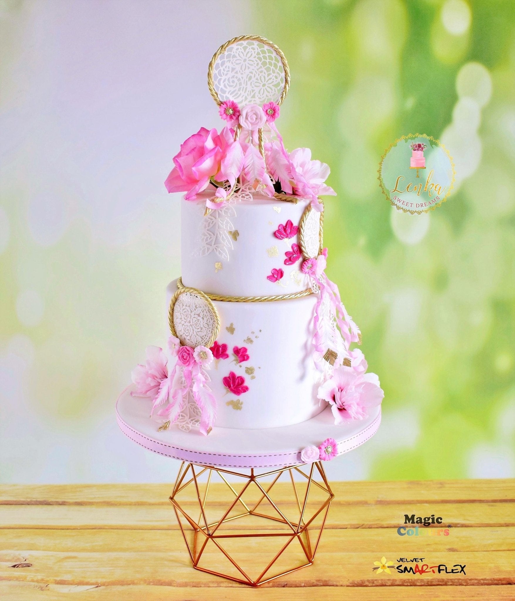 Λευκή ζαχαρόπαστα SmartFlex Velvet 1 kg. - Formix - Lenka Sweet Dreams