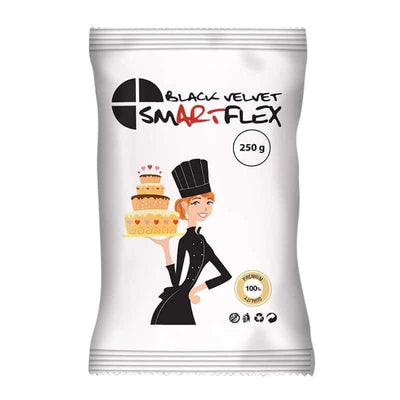 Μαύρη ζαχαρόπαστα SmartFlex Velvet 250 γρ. - Formix - Lenka Sweet Dreams