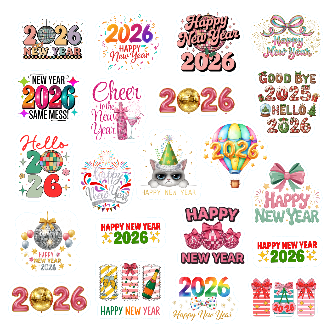 Edible Wafer Paper Mini Gold Bows, Set of 100 pcs.