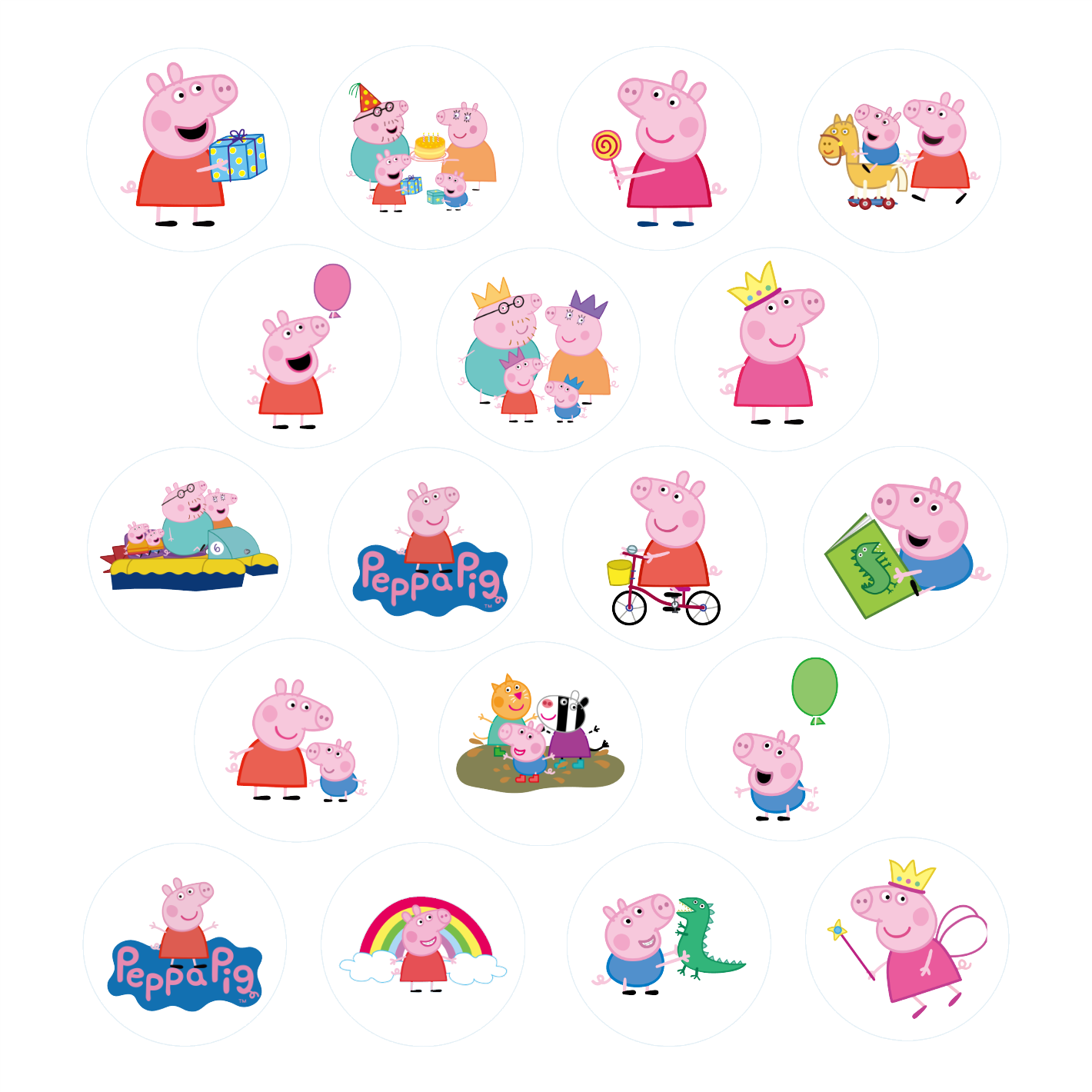 Edible Wafer Paper Labubu Set of 24 pcs + Cookie Cutter gift