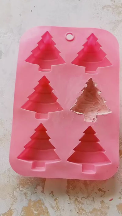 Silicone Mold for Christmas Trees