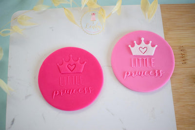 Σφραγίδα ζαχαρόπαστας ''LITTLE princess'' - Made by Lenka Sweet Dreams - Lenka Sweet Dreams