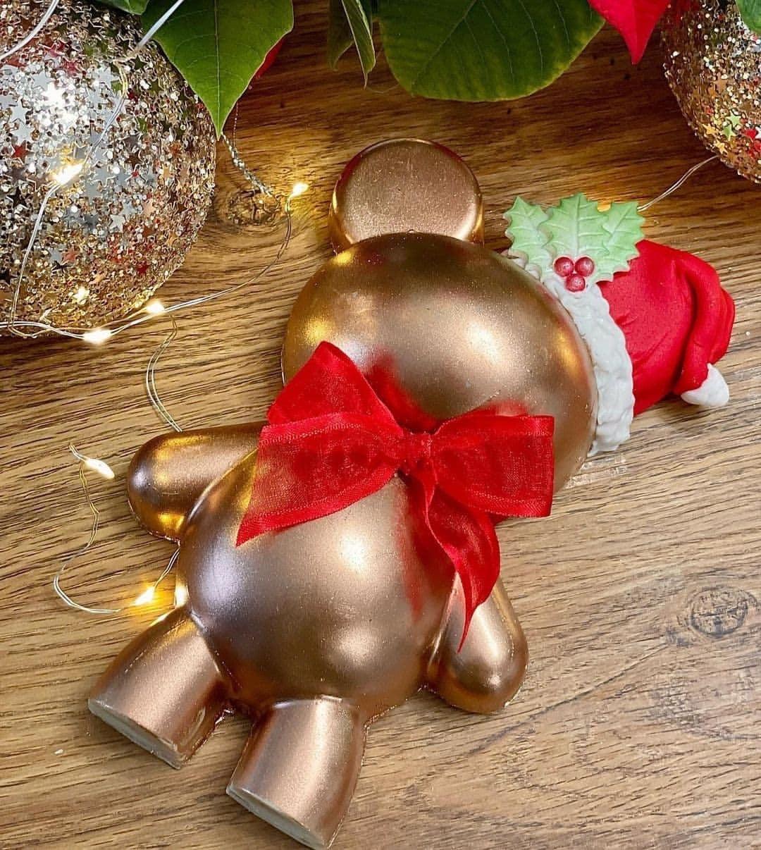 3-Part Chocolate Mold Large Teddy Bear