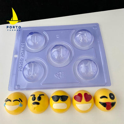 SPECIAL καλούπι σοκολάτας Emoji - Porto Formas - Lenka Sweet Dreams