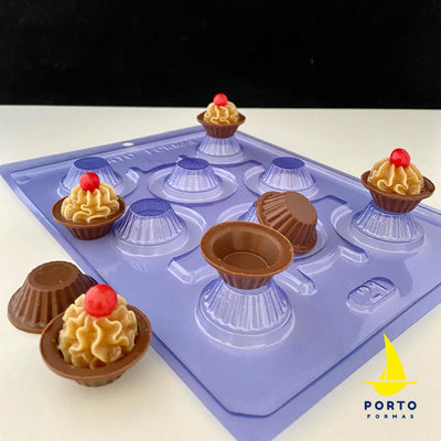 SPECIAL καλούπι σοκολάτας Mini Cupcakes - Porto Formas - Lenka Sweet Dreams