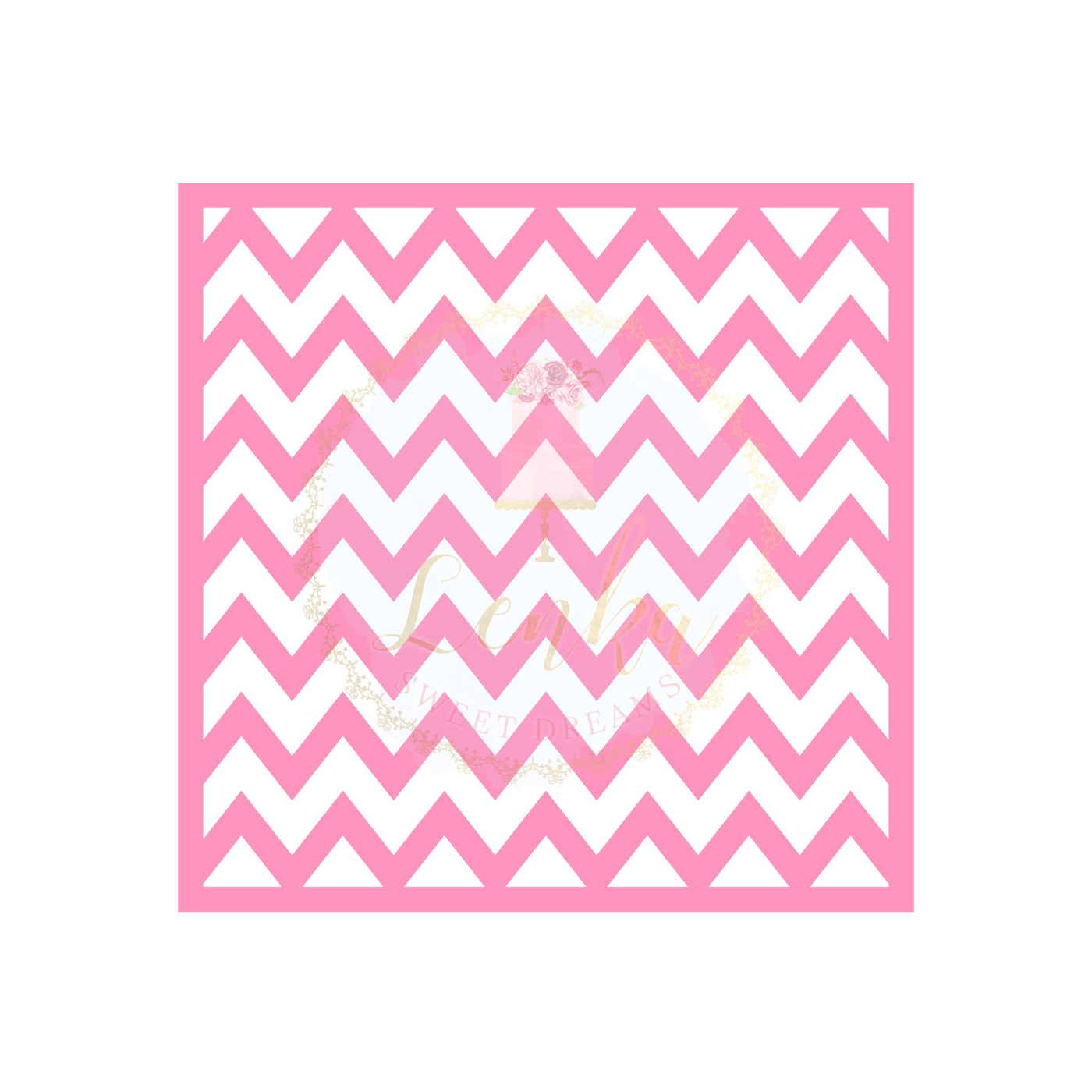 Στένσιλ μεγάλα zig zag. - Made by Lenka Sweet Dreams - Lenka Sweet Dreams