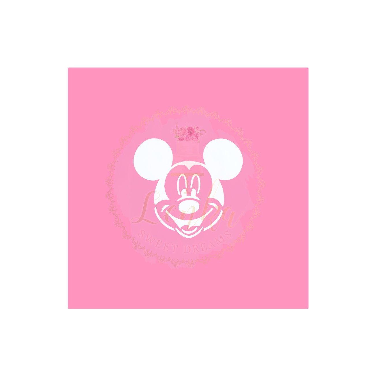 Στένσιλ Mickey. - Made by Lenka Sweet Dreams - Lenka Sweet Dreams