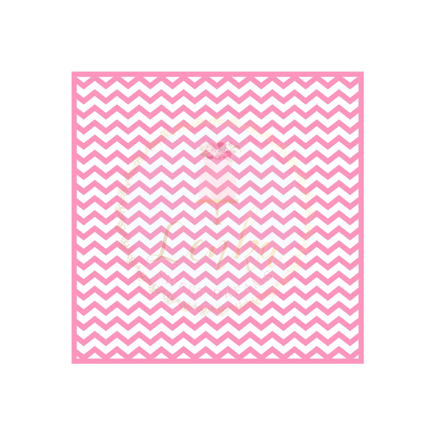 Στένσιλ mini zig zag. - Made by Lenka Sweet Dreams - Lenka Sweet Dreams