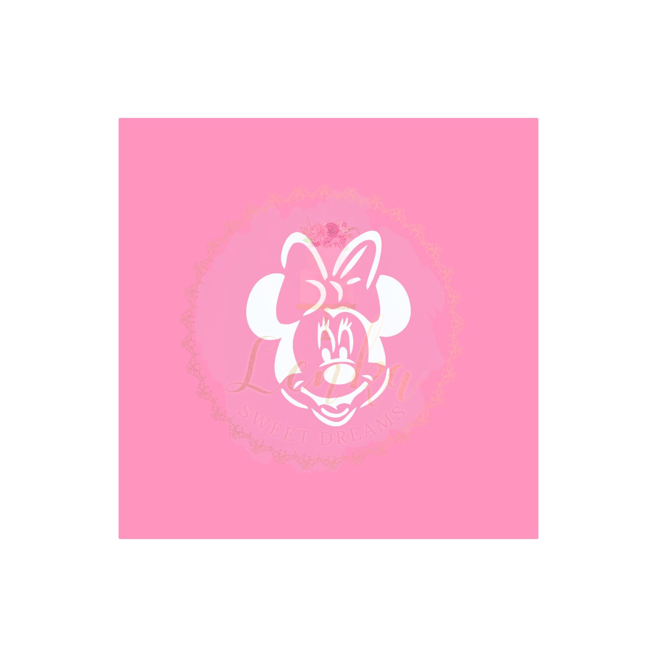 Στένσιλ Minnie. - Made by Lenka Sweet Dreams - Lenka Sweet Dreams