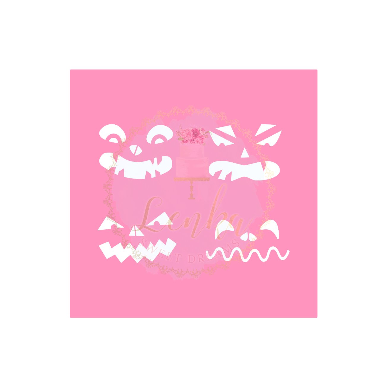 Στένσιλ σετ πρόσωπα Halloween. - Made by Lenka Sweet Dreams - Lenka Sweet Dreams
